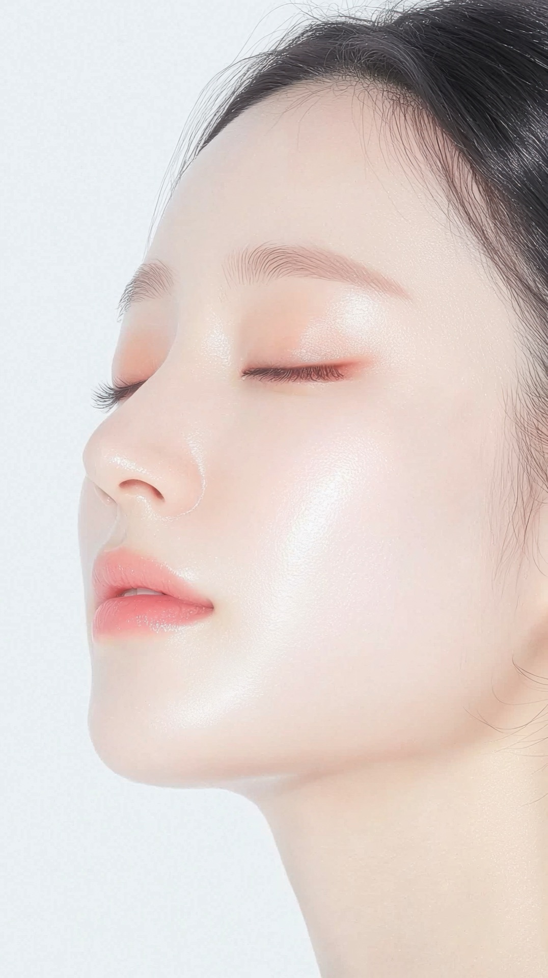 동안침